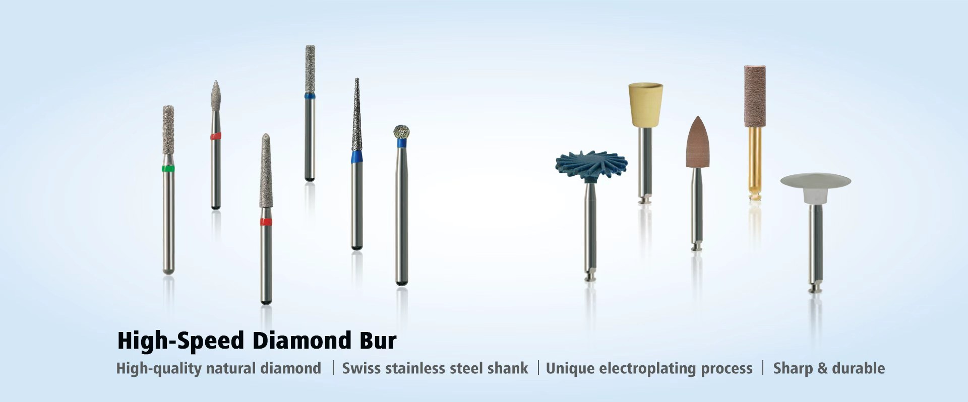ποιότητας Οδοντιατρική κλινική-Diamond Burs (FG) Εργοστάσιο