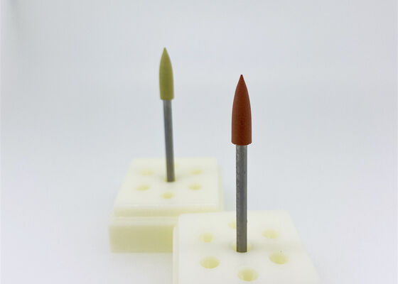 ποιότητας  4.0mm Sintered Diamond Disc Dental Lab Rubber Polishing Bur For Lithium Disilicate Εργοστάσιο